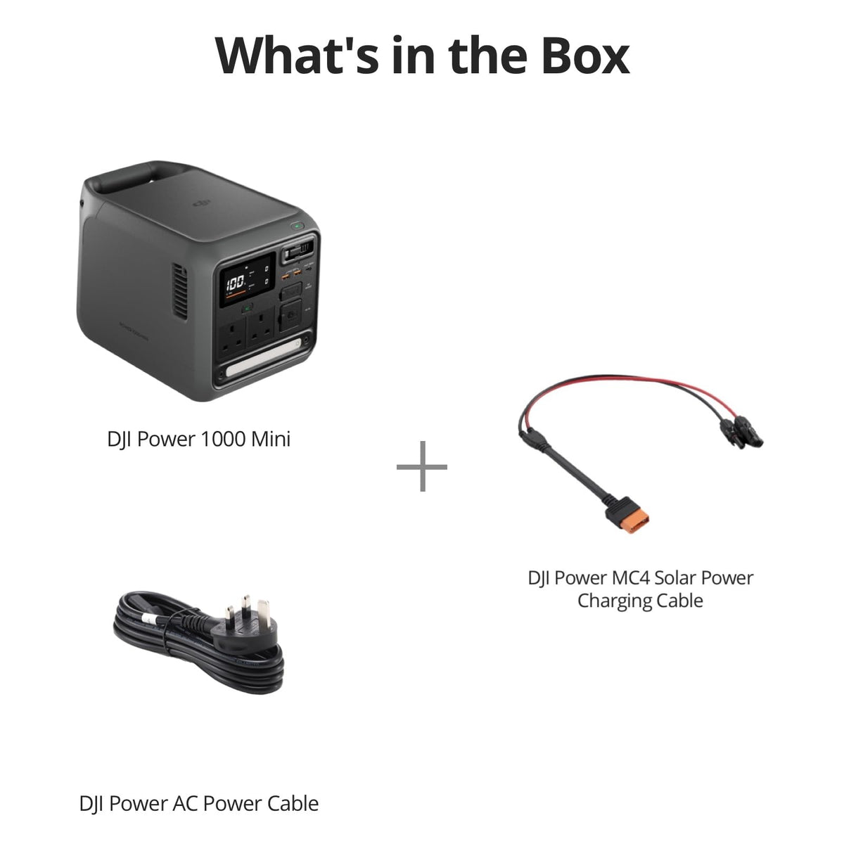 DJI Power 1000 Portable Power Station, 1024Wh LFP (LiFePO4) Battery