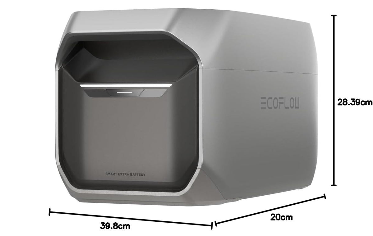 EF ECOFLOW Portable Power Station DELTA 3 Plus, 1024Wh LiFePO4 Battery