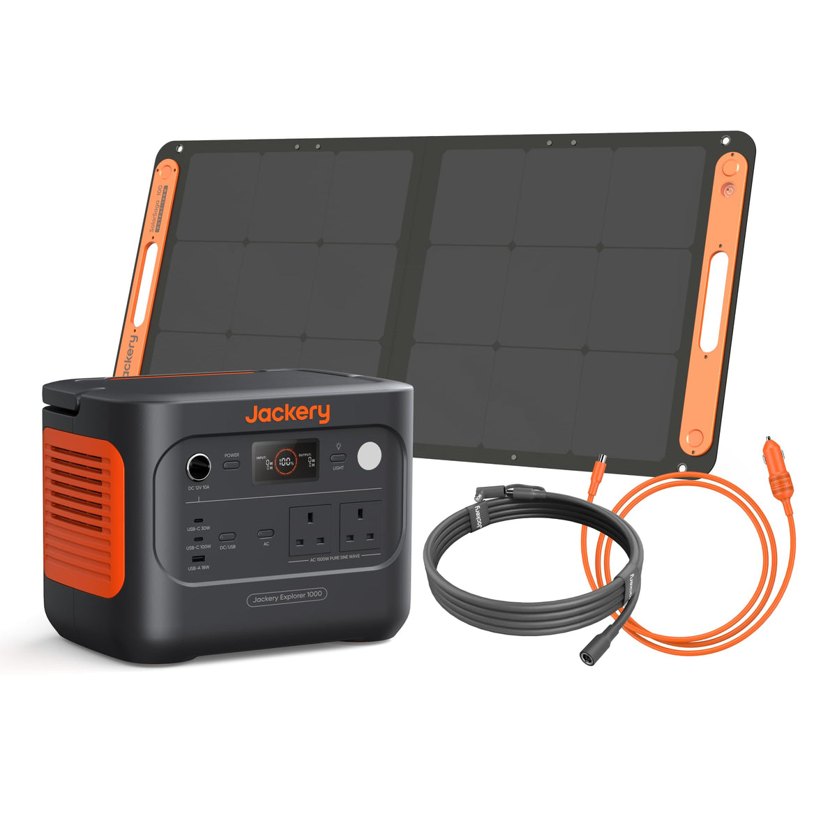 Jackery Explorer 1000 v2, 1500W 1070Wh LiFePO4 Portable Power Station