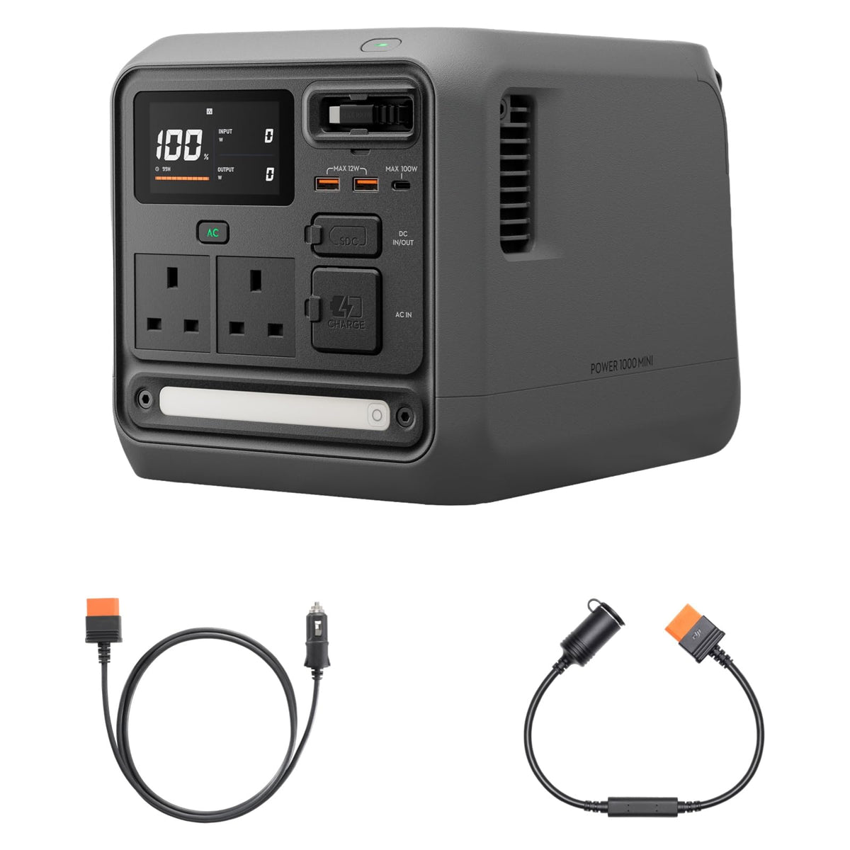 DJI Power 1000 Portable Power Station, 1024Wh LFP (LiFePO4) Battery