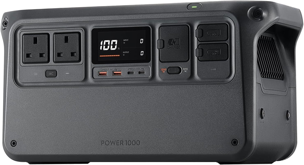 DJI Power 1000 Portable Power Station, 1024Wh LFP (LiFePO4) Battery